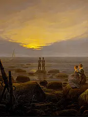 Bild - Friedrich-Mondaufgang-ueber-dem-Meer.jpg
