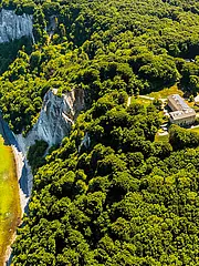 Bild - Luftbild des Buchenwaldes
