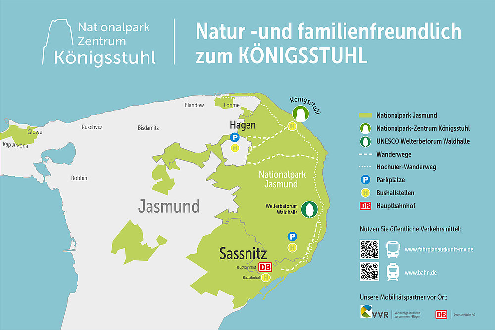 Karte - Anreise - Zu Fuß