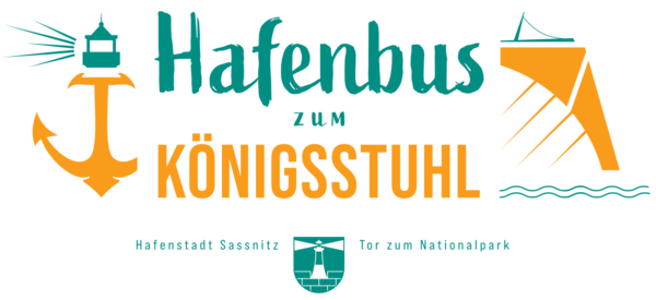 Logo des Hafenbusses zum Königsstuhl